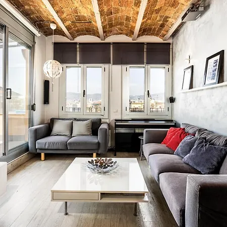 Apartment Stunning 2-bedroom With Two Terraces Barcelona